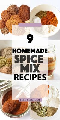 These homemade Seasoning Mix recipes can save you a TON of money. Especially if you have a fairly well stocked spice cabinet. You also get to avoid all the fillers and preservative often found in store-bought spice blends. Use them in chili, curry, to seasoning meat, and baking recipes. #recipe #spices #seasoning #homemade #DIY #gift #simple #healthy #Indian | Spice Combinations | Make Your Own | in a jar | Cooking