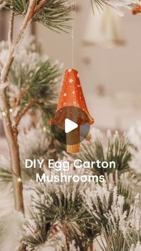 Anh Lin on Instagram: "These mushrooms were so easy and fun to make! 🥰 Comment “LINK” below & I’ll send my craft supplies straight to your DMs! 👇🏼"