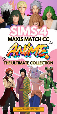 Ever wanted to dress up your Sims as anime characters? Well this CC collection has plenty of maxis match anime clothes, hairstyles, and CAS items to blend into your gameplay