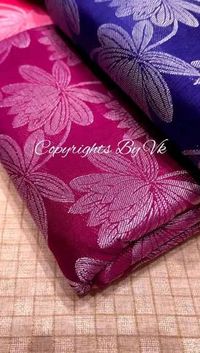 Saree with running blouse Rs.1600+$ 🎉 5Y11 *Each 5 pc ready to dispatch* 💃🏻VK Creations Launching A New Designs for this Festive Season 💃 🍁*Code- *VK FLORAL SLIVER*🍁 🤩🤩 Most Demanding Dupion Saree with a Floral Silver Weaving Zari Comes all over Body with Silver Border which gives u more Elegant Look.🤩🤩 😍Each Saree comes with Running Blouse and a Silver Tissue Pallu😍 🎉