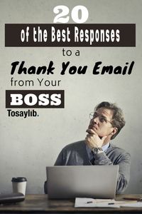 Sometimes there are certain kinds of emails that catch you off-guard, and you don’t know how to respond to them. One of those emails is when your boss thanks you for something. You might feel like saying “you are welcome” or “it is a pleasure”, but that might be inappropriate for the situation or somehow antiquated. #thankyouemailfromboss #responsetothankyouemails