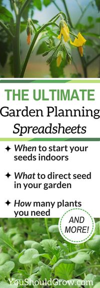 When to start seeds, direct seed, & how many plants you need. Get customized planting dates for your spring garden and fall garden. via @whippoorwillgar