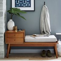 Mid-Century Bench - Acorn | West Elm $499