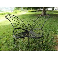 Antique Black Butterfly Chair - Bed Bath & Beyond - 33350726