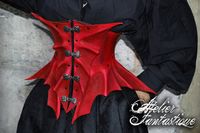 Fafnir dragon leather corset by AtelierFantastique.deviantart.com on @DeviantArt