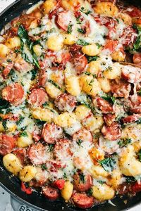 Spinach and Sausage Gnocchi with Sage | The Recipe Critic