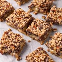 Shortbread Toffee Bars with Chocolate - Butter & Baggage