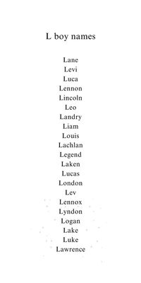 Searching for cute baby names? These L baby boy names are all totally modern and perfect baby boy names for 2024! From super popular baby names to kinda unusual baby names, we've sorted this baby names list by genre for you so you can browse quickly (aka: boy names starting with letter L, L baby boy names)