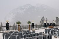 Book your winter wedding with with us at Fairmont Banff Springs in 2019 or 2020 and enjoy a complimentary stay in a Gatehouse or Junior Suite on the night before and the night of your wedding or 25% off ceremony room rental fee.  Photo credit: orangegirl.com