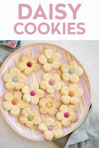 Daisy Cookies Recipe | Kids Eat by Shanai