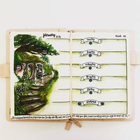 inspiring lord of the rings bullet journal spreads