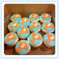 Planes theme cupcakes