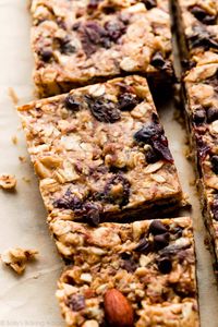 Peanut Butter Trail Mix Bars