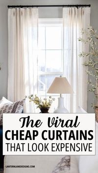 Discover the secret to luxurious windows on a budget with our roundup of the most amazing cheap curtains that look expensive. Whether you're in search of drapes that add a touch of elegance or cute curtains that brighten up a room, our selections prove you don't have to break the bank to transform your space. Elevate your home decor with these affordable finds, perfect for adding style and privacy without compromising on quality.