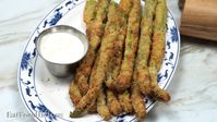 Dip in a little ranch to create a rich buttery Asparagus green flavored snack that is both juicy and tender.