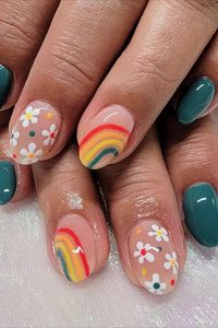 Whatever your personal style, there’s a rainbow nail design out there for you. These designs are perfect for any occasion, whether you’re dressing up for a special event or just want to add a little bit of fun and color to your everyday look.