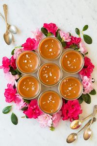 Salted Caramel Pots de Creme look and taste fancy, but they're the easiest luxury dessert you'll ever make! Wow everyone with these!