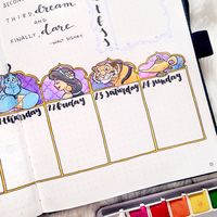 37 Imagination Inspiring Disney Bullet Journal Spreads | My Inner Creative