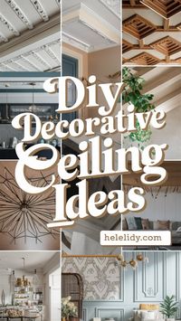 Elevate your home decor with stunning DIY decorative ceiling ideas! From stylish molding and elegant panels to creative paint techniques, discover innovative ways to transform your ceiling into a focal point. Perfect for adding personality and charm to any room. Explore these inspiring ideas and get started on your ceiling makeover today! #DIYDecor #CeilingIdeas #HomeImprovement #InteriorDesign