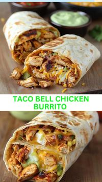 Best Taco Bell Chicken Burrito