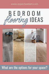 How you finish your bedroom floor will impact the overall look and feel of the bedroom so it's important to research all possible options to find the right one