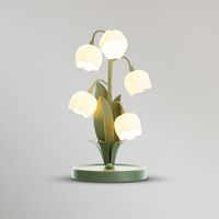 The Bell Orchid Table Lamp is an essential piece of decor. This sleek, modern lamp is composed of a metal frame and a delicate shade featuring an artfully designed orchid pattern. The lamp emits a beautiful light, adding a beautiful pop of color to any space. Perfect for a cozy atmosphere. If you have any questions about our products, please contact us and we will get back to you within 24 hours. For the same series of products, click on the picture to learn more >> Product Size Size: Dia 18cm x