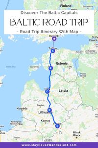 Discover the Baltic countries' capital cities on this Baltics road trip itinerary, which includes a route map and drive times, plus things to do, places to eat and places to stay in Tallinn, Riga and Vilnius (plus Helsinki as an optional add-on)