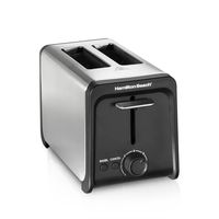 Hamilton Beach 2 Slice Toaster with Wide Slots, Bagel Function, Toast Boost, Stainless Steel, New, 22997F - Walmart.com