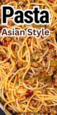 Looking for a quick and easy dinner? This Asian pasta with meat sauce is the perfect solution. It’s packed with Asian flavors and can be on your table in no time, making it ideal for busy weeknights.