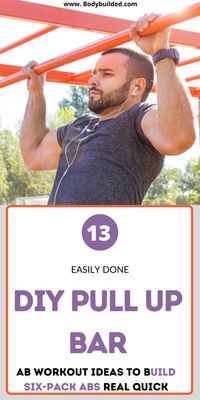 Looking for some best DIY pull up bar ab workout/exercises ideas to get those perfect ripped V cut abs fast? No worries! Just click this pin link and you would find all sorts of pull up ab bar ideas for workouts like wall mounted pull up bar, Doorway pull up bar, etc, and whether you are aiming for pull up bar ab workout leg raises, pull up bar workout videos or you want lower ab workout pull up bar workouts, especially suited for six-pack building for boys to increase their abs motivation.