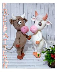 Cute Cow Amigurumi Free Crochet Pattern