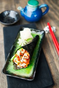 california hand roll (temaki) recipe | use real butter