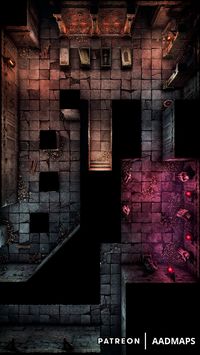 #animatedmaps #aadmaps #dnd #fantasy #dungeonsanddragons #animated #map #battlemap #dynamic #building #inside #dungeon #cave #ruins #corridor #basement