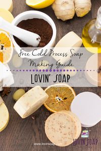 Learn to make cold process soap with our free soap making guide!   Soap Making | Learn to make soap | Soap Making Guide | DIY Soap | Cold Process Soap | Learn to soap | How to make soap | Soaping | Soapmaking