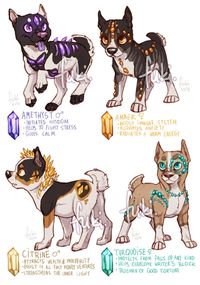 Gemstaffs - adoptable auctions - CLOSED - 1 by Fuki-adopts on DeviantArt