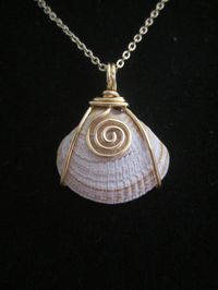 shell wire wrapping - Yahoo Image Search Results #wirejewelry