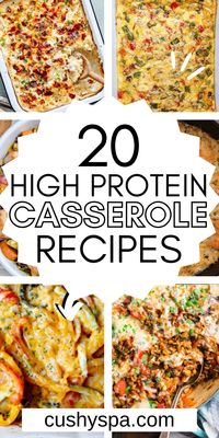 Discover hearty high protein casseroles recipes for dinner with these easy casserole recipes. Packed with flavor and nutrients, these dishes are ideal for high protein meals that can feed the whole famiy.