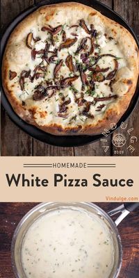 No pizza arsenal is complete without an easy White Pizza Sauce Recipe. With a basic white sauce you can transform your pizza into an amazing flavor explosion.