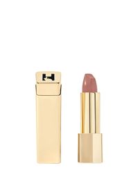 Experience high-impact color in a single swipe with this ultra-hydrating lipstick that delivers a luxe, satin crème finish. The creamy lipstick features innovative vegan waxes for a smooth texture that glides on seamlessly and melts instantly into lips. Infused with Mango Seed Butter, Avocado Oil, and Argan Oil, the formula conditions for soft, smooth lips and comfortable wear that feels truly weightless. The custom bullet shape allows for precise application. This vegan and cruelty-free lipstic