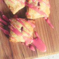 Mini Raspberry Chamomile Pop Tarts