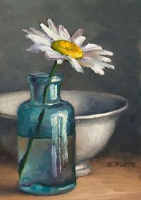 Daisy {a new floral painting} — Elizabeth Floyd