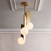 Bower Chandelier, 3-Light, Antique Brass at West Elm - Chandeliers - Hanging Lights - Ceiling Lights