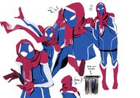 Spider-UK | Earth 835 | Spider-Man Across the Spider-Verse | by @VINTAGEPISTOLS via Twitter