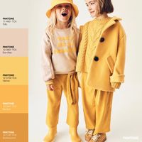 Bright Banana Summer Color Palette Inspiration · Bright Banana Pantone Color Swatch · #Pantone #Design #Aesthetic · Kid’s Pattern