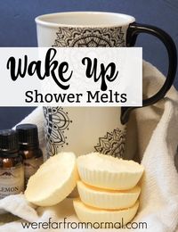 An uplifting combination of essential oils will help you get up and moving in the morning. These are easy to make and wonderful to use!