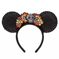 Coco Floral Skull Ear Headband for Adults | shopDisney