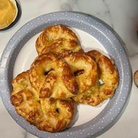 oversized Buttery two-Ingredient Dough Pretzel - The Staten Island family