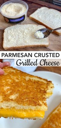 How To Make The Perfect Grilled Cheese (With A Parmesan Crust)