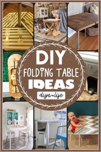 Follow our comprehensive list of DIY folding table plans and explore the convenience and versatility of making furniture yourself.