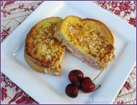 Monte Cristo Sandwich With Fontina Cheese